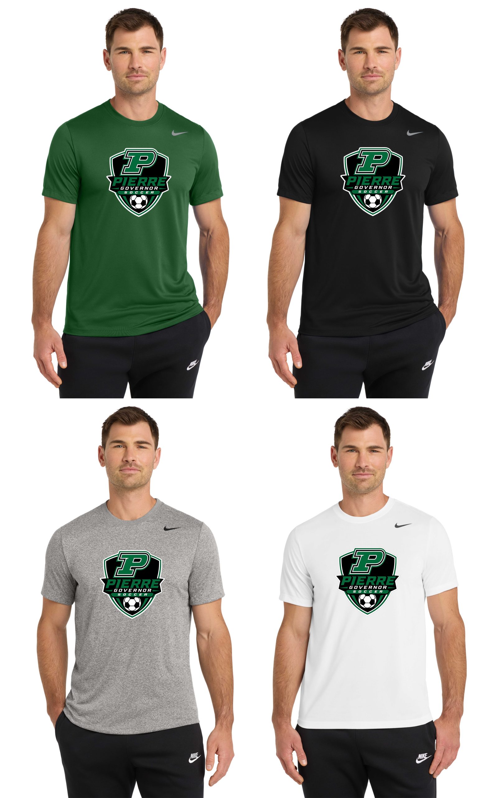 Governor Gear 2026 - Nike rLegend Tee DV7299 (mens, womens and youth)