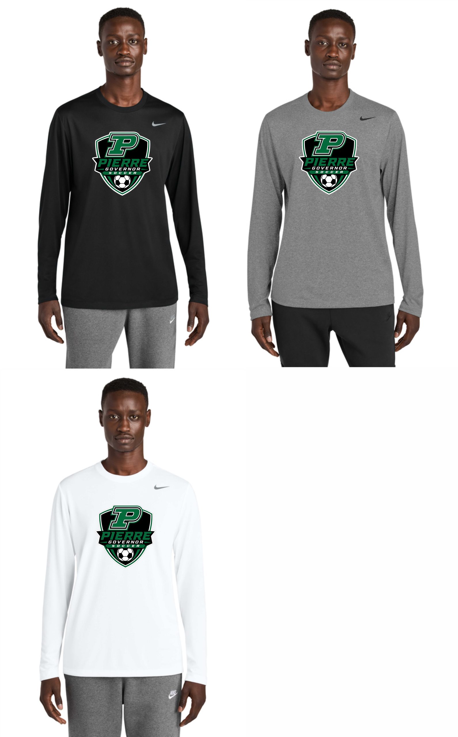 Governor Gear 2026 - Nike rLegend Long Sleeve Tee NKHQ4550 (unisex sizing)