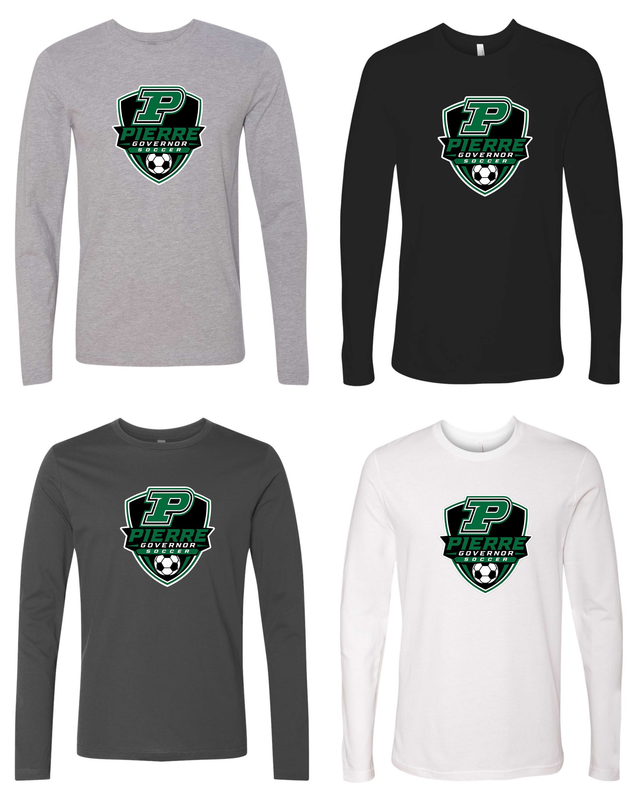 Governor Gear 2026 - Next Level softstyle long sleeve - 3601 (mens, youth and womens)
