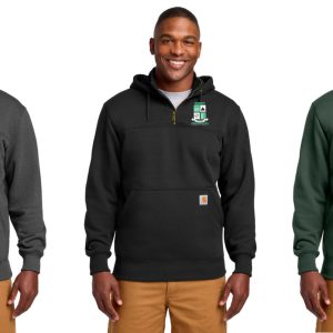 Carhartt® Rain Defender® Paxton Heavyweight Hooded Zip Mock Sweatshirt - CT100617